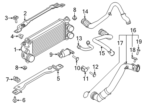 2021 Ford F-150 Intercooler, Fuel Delivery Diagram 5 - Thumbnail