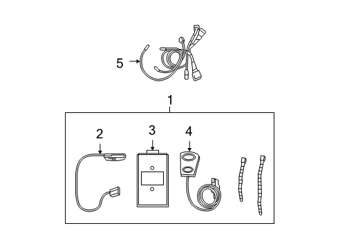 2007 Ford Edge Electrical Components Diagram 1 - Thumbnail