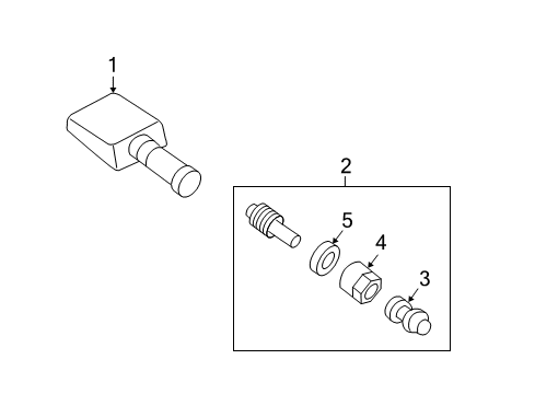 2004 Mercury Mountaineer Tire Pressure Monitoring Diagram