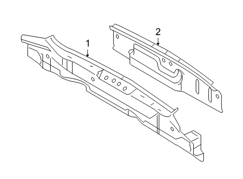 2012 Ford Flex Rear Body Diagram