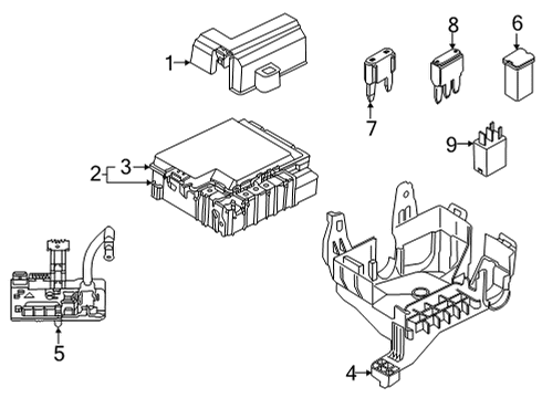 2021 Ford F-150 Fuse & Relay Diagram 2 - Thumbnail