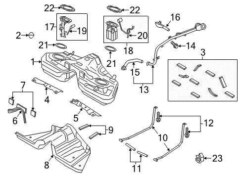 2017 Ford Mustang Fuel Supply Diagram 2 - Thumbnail