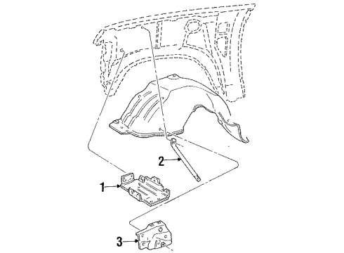 1996 Ford Bronco Battery Diagram