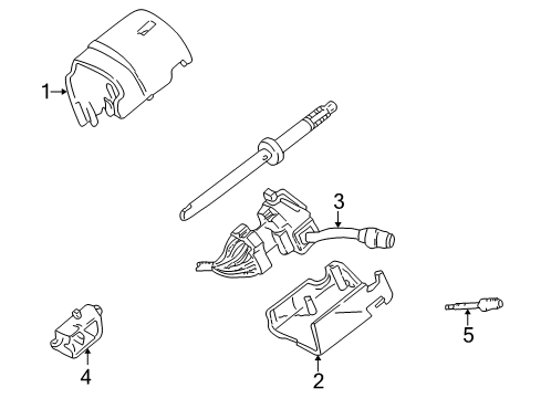 2002 Lincoln Blackwood Ignition Lock Diagram