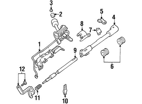 2002 Lincoln Navigator Housing & Components Diagram