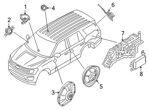 2018 Ford Expedition Sound System Diagram 1 - Thumbnail