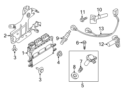 2015 Lincoln MKZ Ignition System Diagram