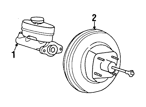 1997 Mercury Mountaineer Hydraulic System Diagram