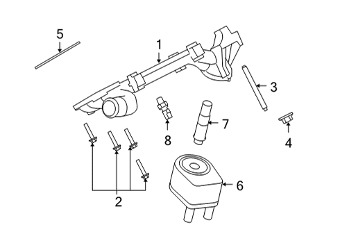 2019 Ford E-350 Super Duty Oil Cooler Diagram