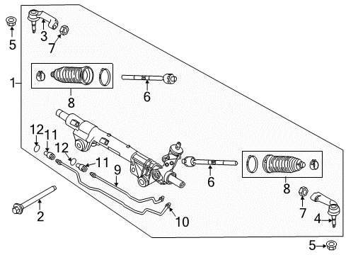 2011 Ford F-150 Nut Diagram for -W790210-S900