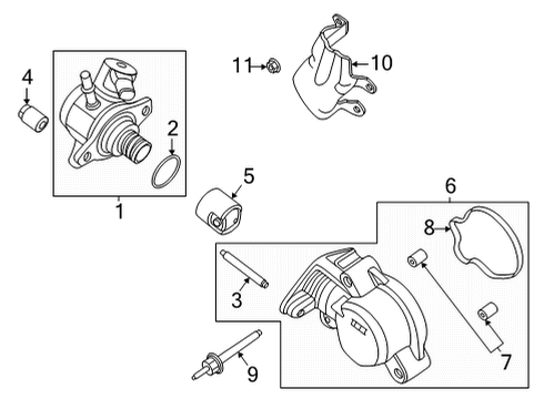 2023 Ford F-150 PUMP ASY - FUEL Diagram for NL3Z-9350-A