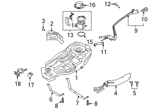 2020 Ford Explorer Fuel Supply Diagram 1 - Thumbnail