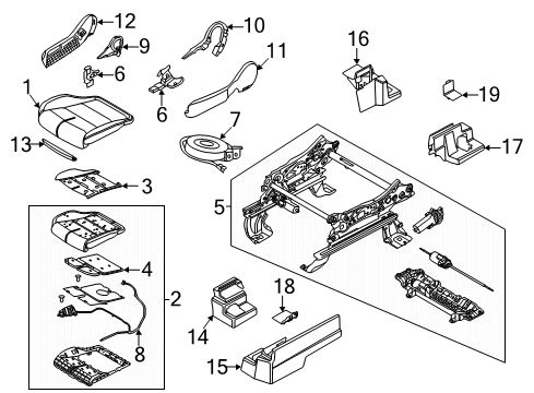 2020 Lincoln Aviator SHIELD ASY Diagram for LC5Z-7862186-AA