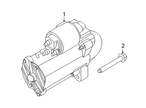 2018 Ford Escape Starter, Electrical Diagram 1 - Thumbnail