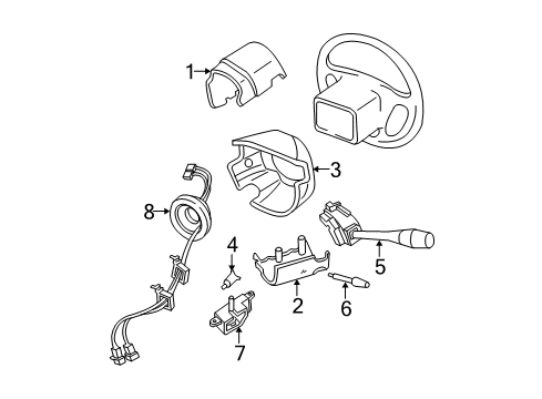 2006 Ford Freestar Switches Diagram 2 - Thumbnail