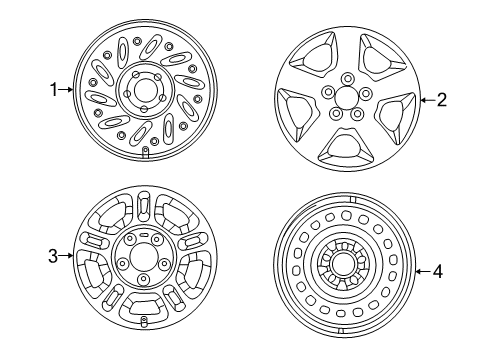 2003 Ford Explorer Sport Wheels Diagram