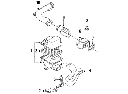 1991 Mercury Capri Filters Diagram