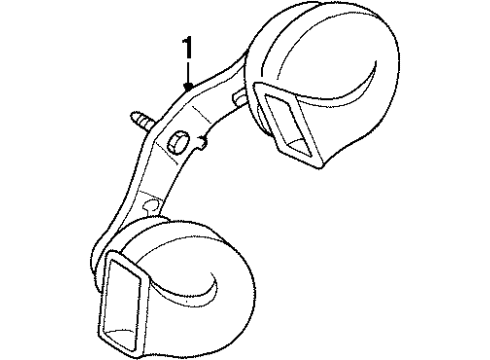 2003 Ford Windstar Horn Diagram