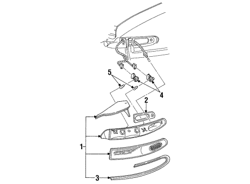 1998 Mercury Sable Bulbs Diagram 2 - Thumbnail