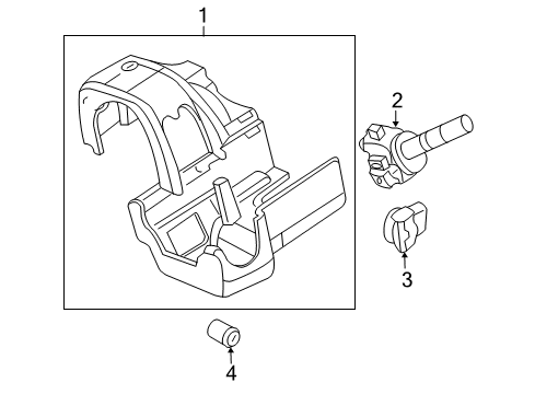 2008 Lincoln Mark LT Ignition Lock, Electrical Diagram