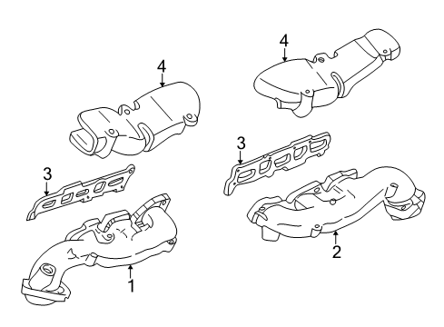 2005 Ford Freestyle Exhaust Manifold Diagram