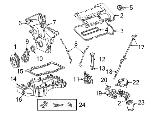 2000 Lincoln LS Filters Diagram 3 - Thumbnail