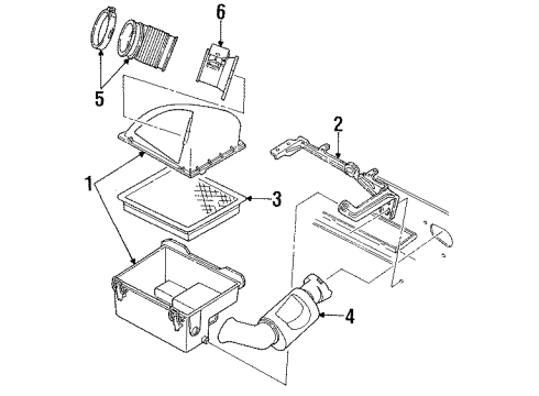 1994 Mercury Topaz Powertrain Control Diagram