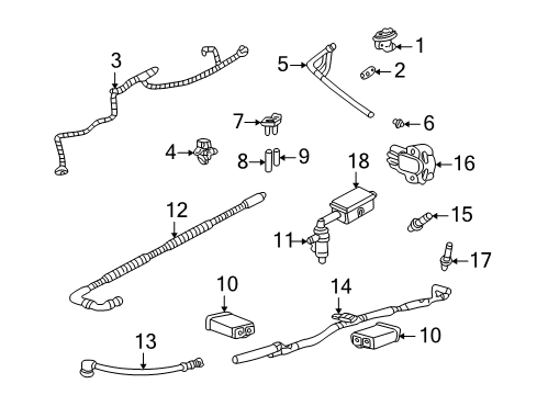 2003 Lincoln Aviator EGR System Diagram