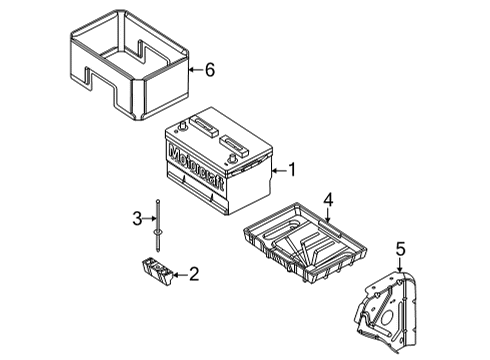 2018 Ford E-350 Super Duty Battery Diagram 2 - Thumbnail