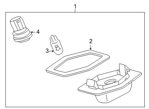 2005 Mercury Mariner License Lamps Diagram