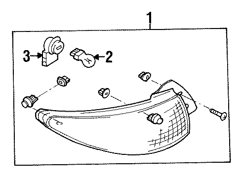 2003 Ford Escort Tail Lamps Diagram