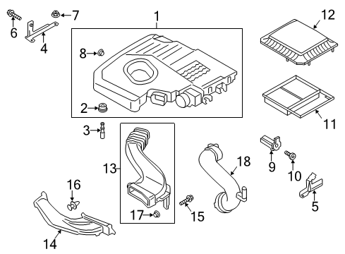 2013 Ford C-Max Filters Diagram 1 - Thumbnail