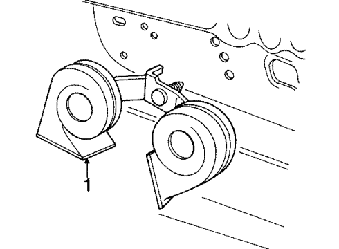 1998 Ford Contour Horn Diagram