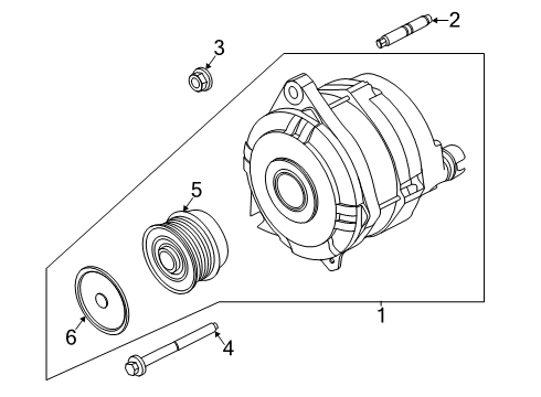 2023 Lincoln Aviator Alternator Diagram