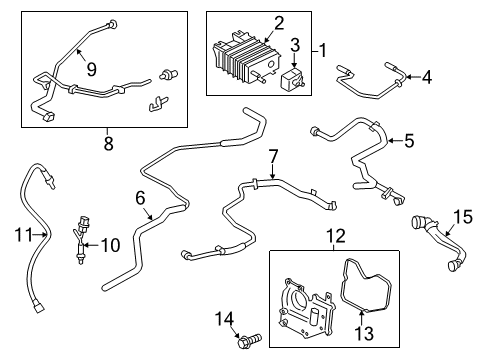 2020 Lincoln MKZ Emission Components Diagram 2 - Thumbnail