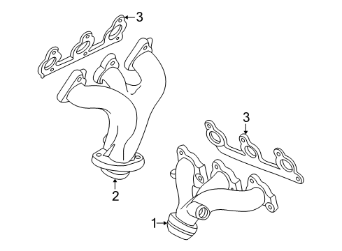 2006 Mercury Monterey Exhaust Manifold Diagram