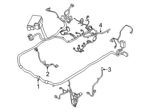 2022 Ford Mustang Wiring Harness Diagram