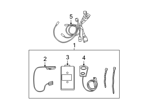 2008 Ford Fusion Communication System Components Diagram