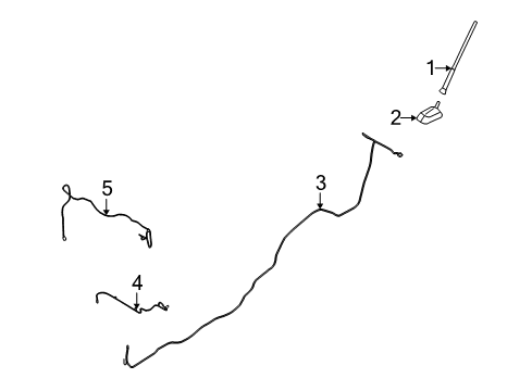 2019 Ford Flex Antenna & Radio Diagram