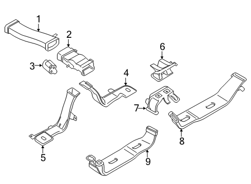 2018 Lincoln Continental Auxiliary Heater & A/C Diagram