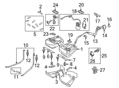 2014 Ford Mustang Senders Diagram 3 - Thumbnail