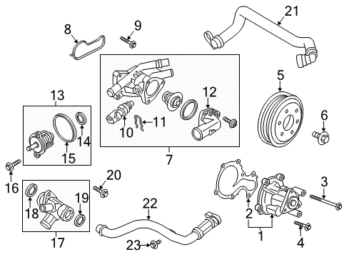 2020 Ford EcoSport Bolt - Hex.Head Diagram for -W714914-S303