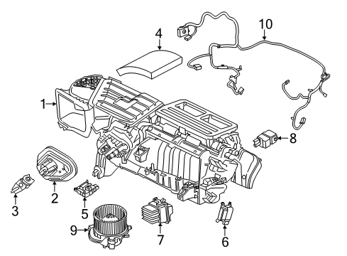 2017 Ford Mustang Air Conditioner Diagram 5 - Thumbnail