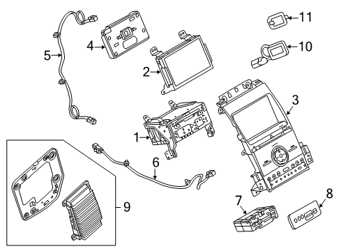 2014 Ford Special Service Police Sedan Sound System Diagram 4 - Thumbnail