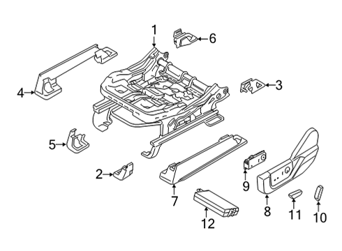 2021 Ford F-150 Tracks & Components Diagram 1 - Thumbnail