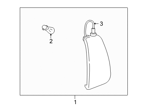 2004 Lincoln Navigator Combination Lamps Diagram 1 - Thumbnail