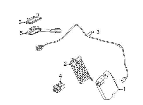 2012 Ford F-250 Super Duty Electrical Components Diagram 3 - Thumbnail