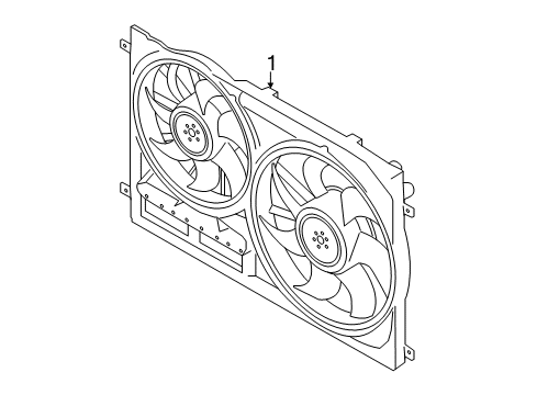 2016 Ford Transit-350 HD Cooling System, Radiator, Water Pump, Cooling Fan Diagram 3 - Thumbnail