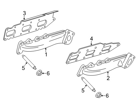 2023 Ford Transit-150 Exhaust Manifold Diagram 2 - Thumbnail