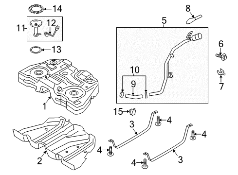 2020 Ford Fusion Senders Diagram 6 - Thumbnail